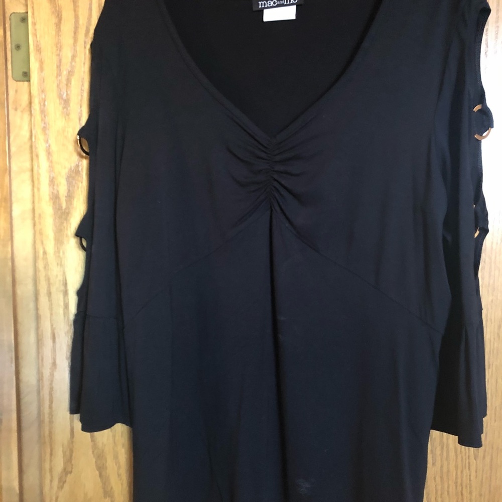 Mac and me stretch top